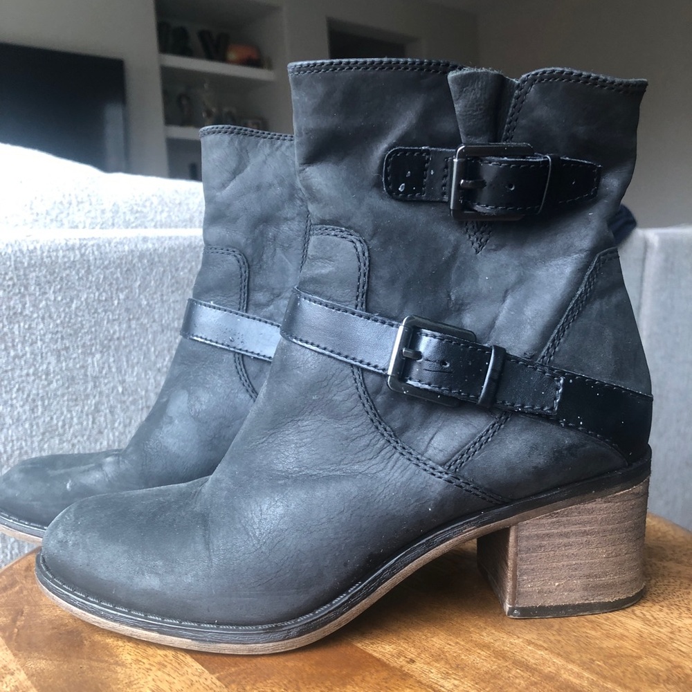 Franco Sarto Boots Real Leather Sz 6